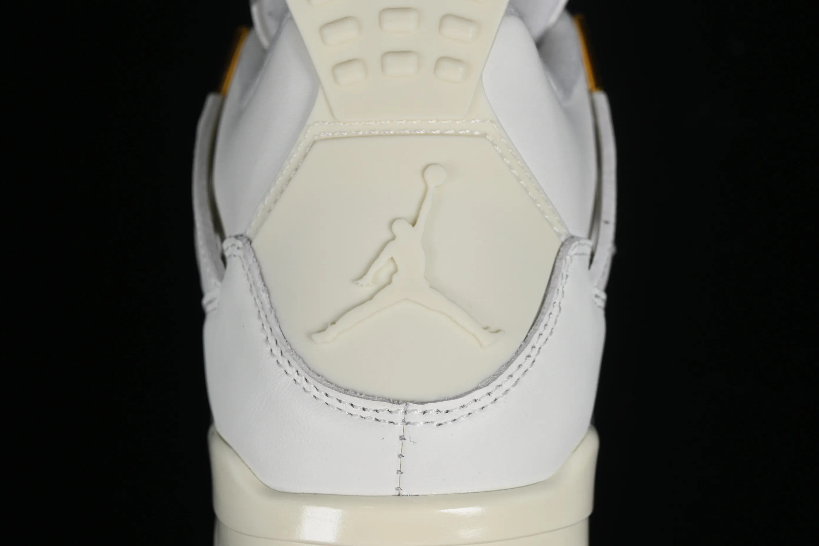 All categories Air Jordan Jordan series basketball shoes Air Jordan 4 C version Air Jordan 4 Retro "Metallic Gold" AJ4 Joe 4 meters white gold AQ9129-170